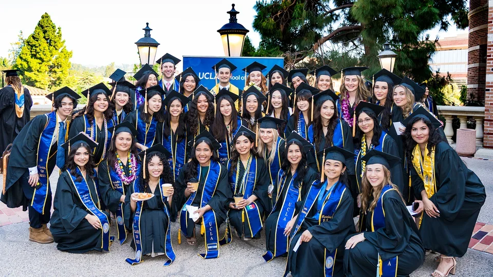 A group photo of some of the 2023 BS in Nursing class