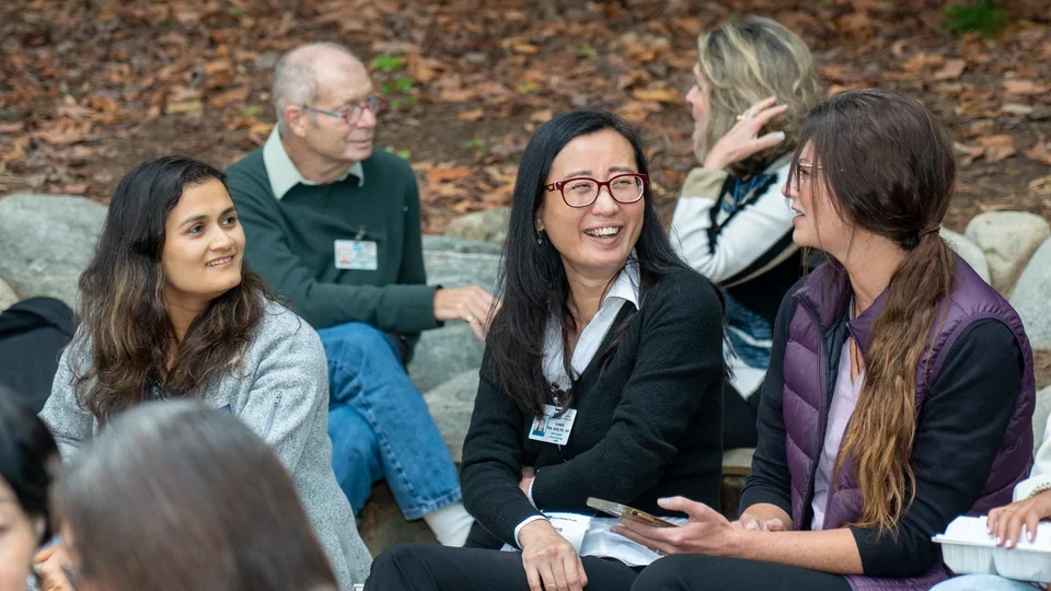 DNP students interacting with each other