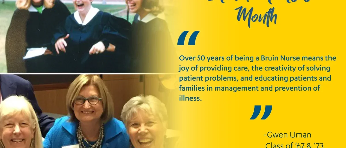 Gwen Uman talking about what it means to be Bruin Nurse.