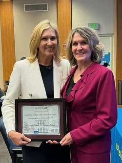 Theresa Brown and Cristina Craigo pictured together