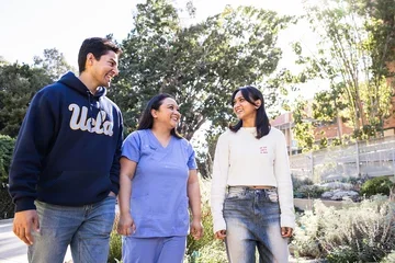 Neil Viswanathan, Julie Bernardo, and Chaleah Duran