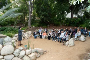 Dean Lin Zhan speaking at the DNP Welcome Breakfast