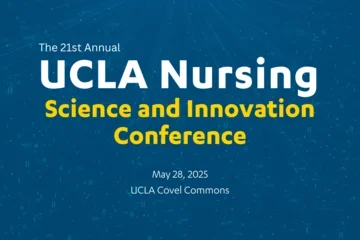 A logo with the text 'The 21st Annual UCLA Nursing Science and Innovation Conference'