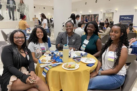 Nursing students at the 2025 Bruin Nurse Networking Night
