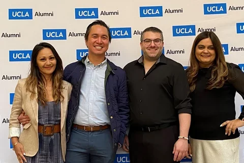 Members of the DNP Alumni Council posing for a photograph