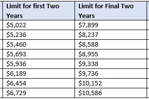 NSL Loan Limits