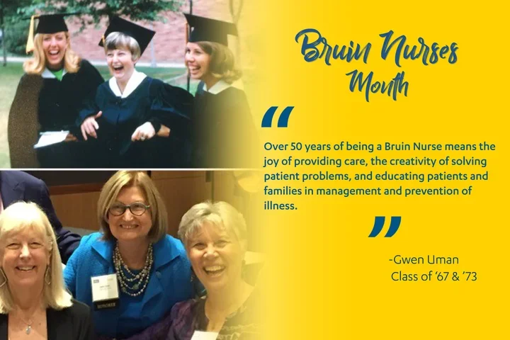 Gwen Uman talking about what it means to be Bruin Nurse. 
