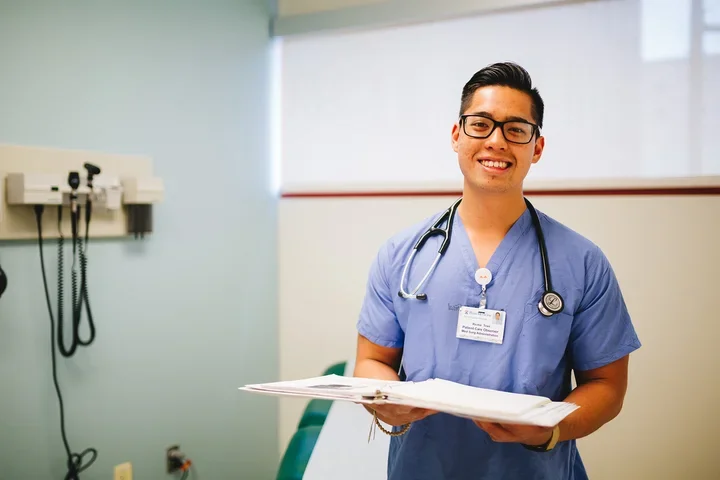 Nursing student Richie Tran.