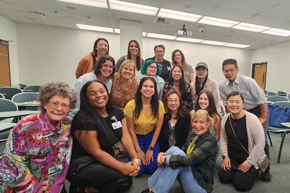 PhD luncheon photograph