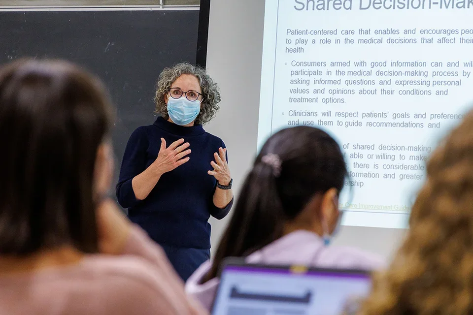 Nursing professor Lauren Clark says teaching “Care Work: Disability Justice & Healthcare" was “too golden” of an opportunity to pass up.