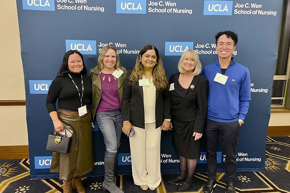 Nursing faculty and alumni at the 2025 Doctoral Friendsgiving