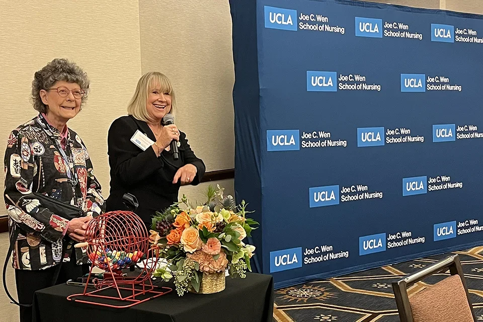 Nursing faculty at the 2025 Doctoral Friendsgiving