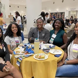 Nursing students at the 2025 Bruin Nurse Networking Night