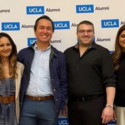 Members of the DNP Alumni Council posing for a photograph