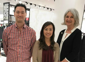 Charles Chen, Annie Yao, and Linda Sarna