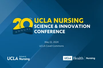 20th Annual UCLA Nursing Science & Innovation Conference graphic