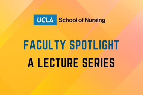 Faculty Spotlight a lecture series graphic