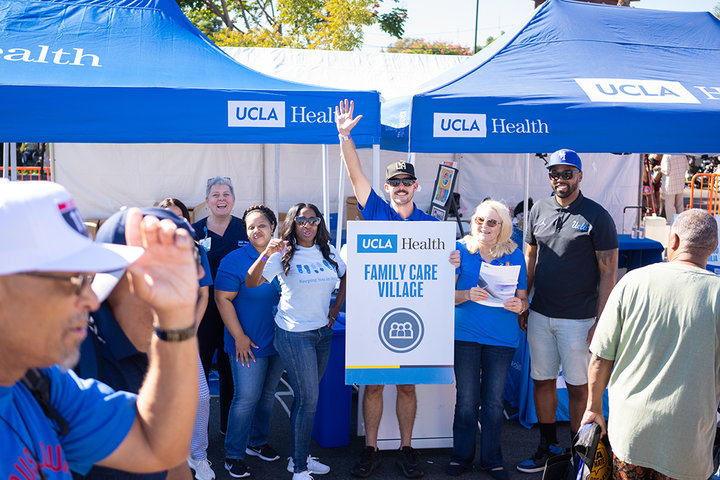 the UCLA Health group at the Taste of Soul LA event