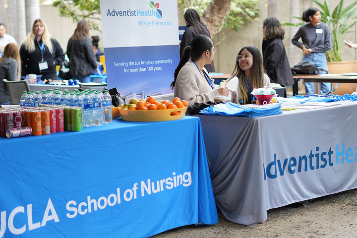 Adventist Health at the UCLA Nursing Career and Community Fair