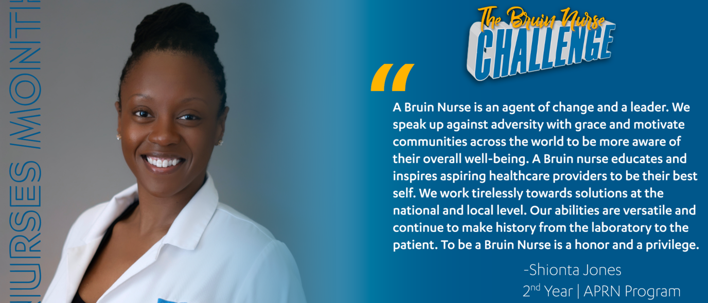 Shionta Jones on what it means to her to be a Bruin Nurse